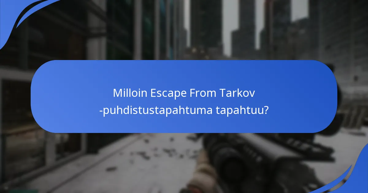 Miltä pelaajista tuntuu puhdistustapahtuman palkinnoista?