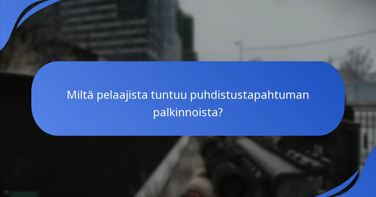 Mitkä ovat erot tämän puhdistustapahtuman ja aiempien välillä?