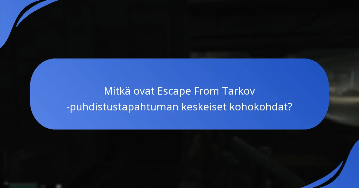 Kuinka puhdistustapahtuman palkinnot vertautuvat aiempiin tapahtumiin?